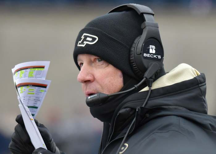 Jeff Brohm has turned around the Purdue program for consecutive eight-plus win seasons.